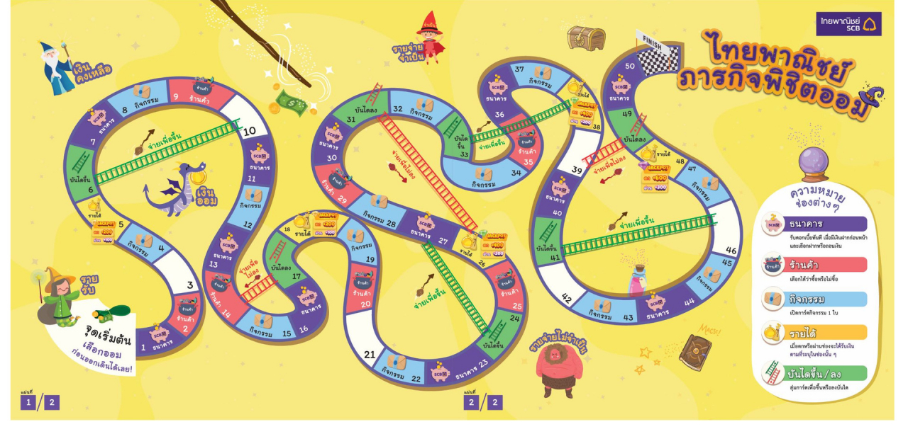 Icon_กระดานเกมไทยพาณิชย์ ภารกิจพิชิตออม